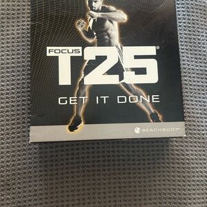 Beachbody Focus T25 Fitness Program - Black and Yellow